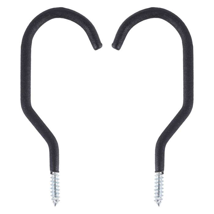 9 Pack Bike Storage Hook Rack, Heavy Duty Large Screw Hooks