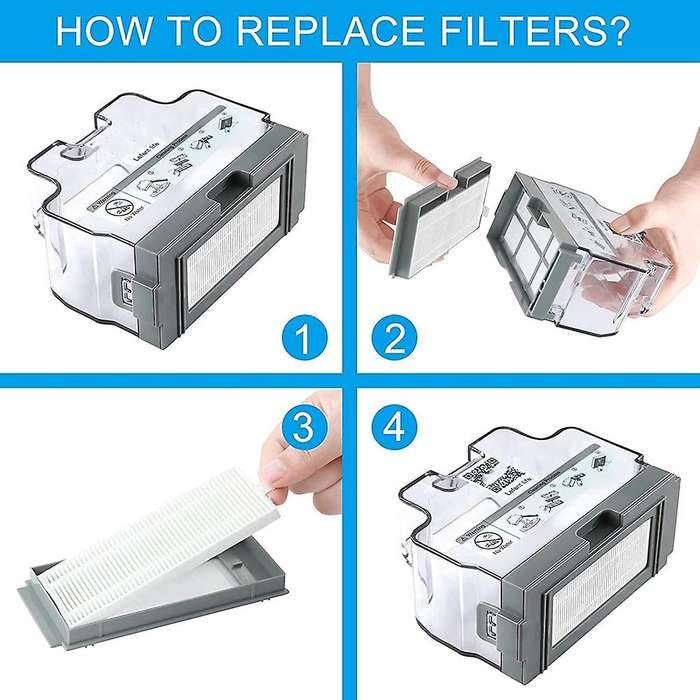 Filters Side Brush for Lefant M210 M210s M210b M213 Robotic