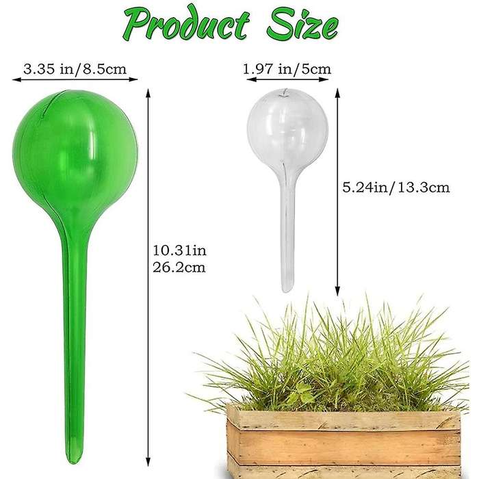 12 Pack Automatic Watering Bulbs,self-watering Globes,plastic Self B
