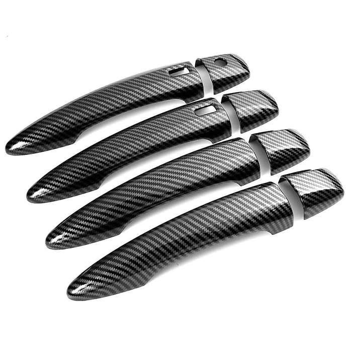 For Nissan X-trail T33 2021 2022 Carbon Fiber Car Door Handle Cover