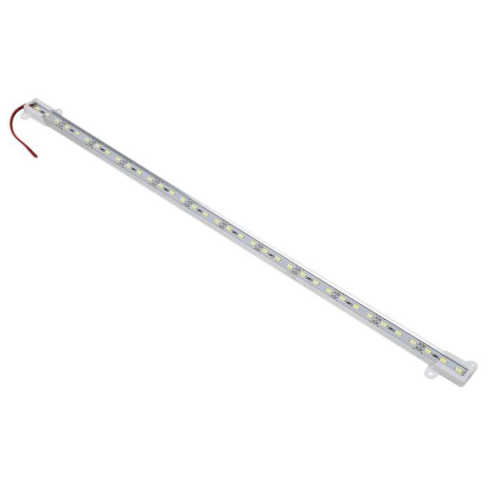 6x 50cm 12v 36 Led 5050 Smd Hard Strip Bar Light Aluminum Rigid White