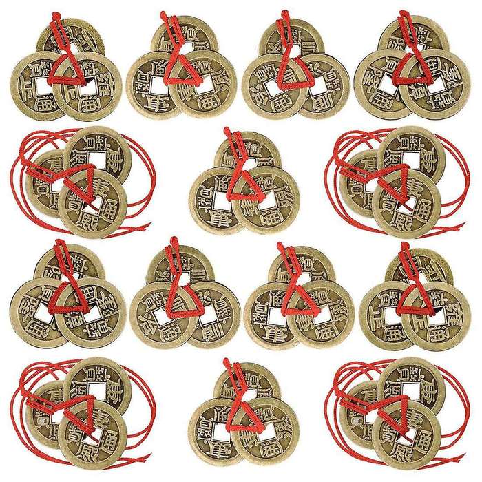 30pcs Chinese Fortune Coins Feng Shui Coins I-ching Coins