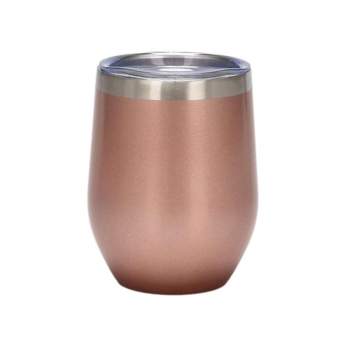 12oz Stainless Steel Insulated Double Wall Coffee Mug with Lid