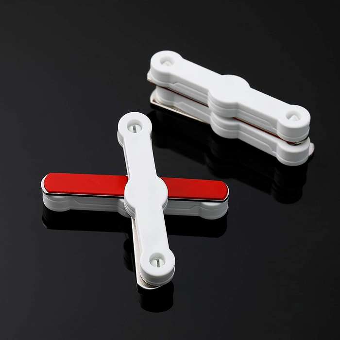 12pcs Strip Magnets Self-adhesive Magnetic Strip Set for Diy Fly Nets
