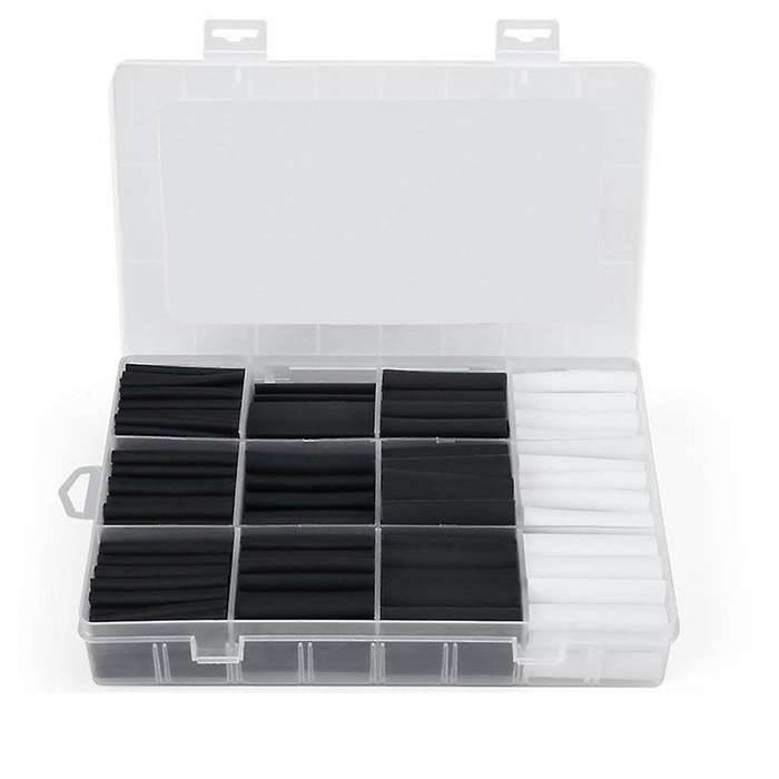 300pcs 3:1 Heat Shrink Tubing Kit with Glue Dual Wall Tubing
