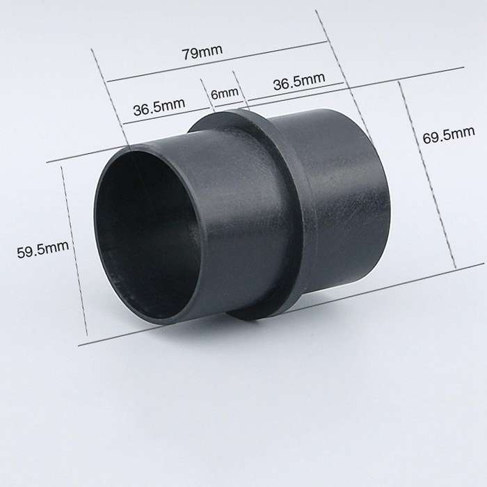 2x 60mm Car Duct Joiner Connector for Webasto Eberspacher(long 79mm)