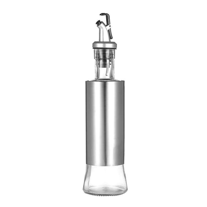 Oil Dispenser Olive Oil Dispenser Glass and Stainless Steel Bottle