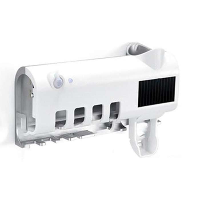 Toothbrush Disinfecting Automatic Toothpaste Dispenser-b