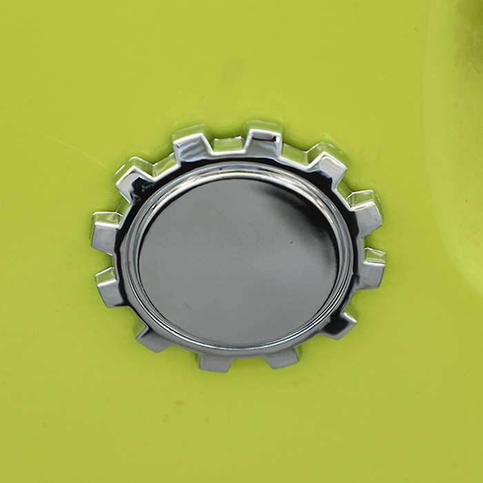 2pcs Car Door Key Jack Trim Cover Protect Decoration Silver