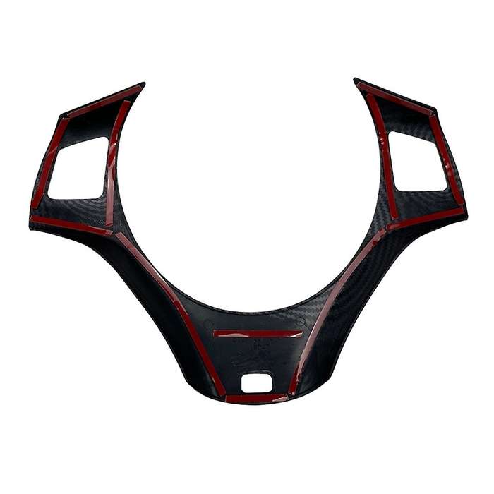 Lhd Carbon Fiber Steering Wheel Trim for -bmw 3 Series E90 E92 E93