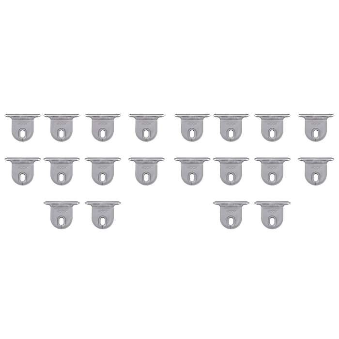 20x Universial Hanging Clothes Hook Gray for Caravan Awning Hanger