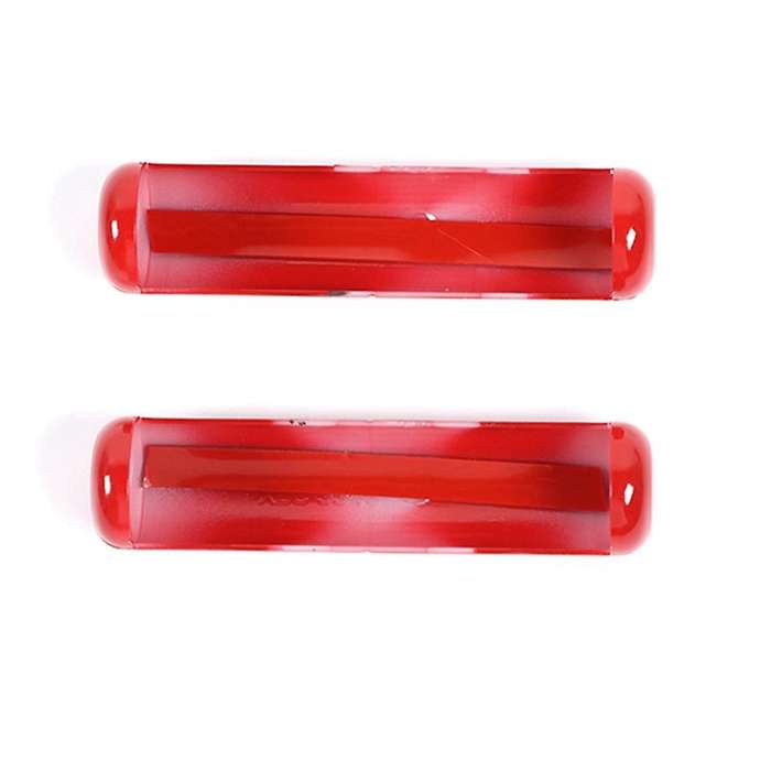 Car Front Windshield Hinge Cover for Wrangler Jl Jt 2018-2022, Red