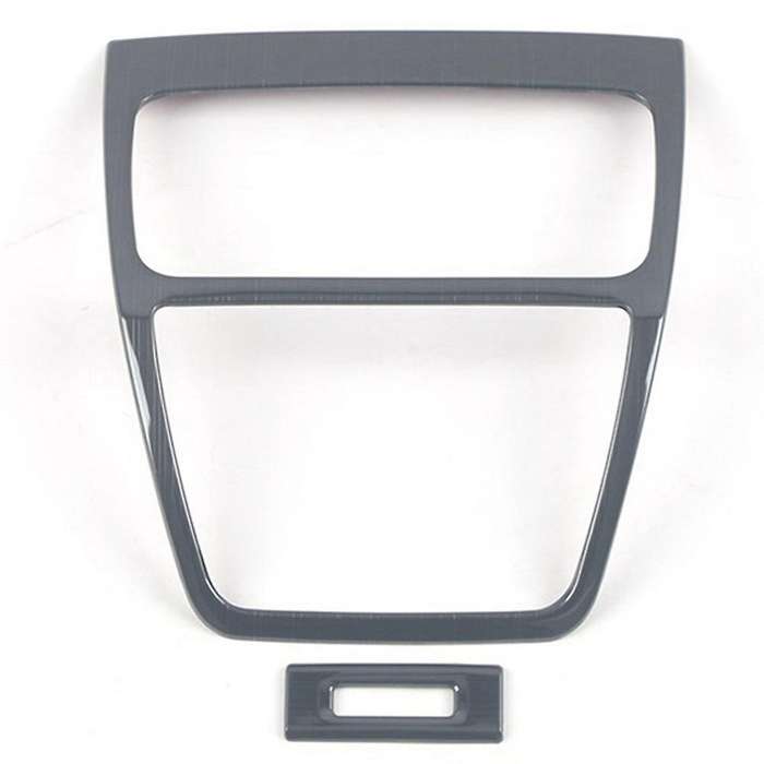Rear Air Outlet Vent Frame Cover Armrest Box Trim,black