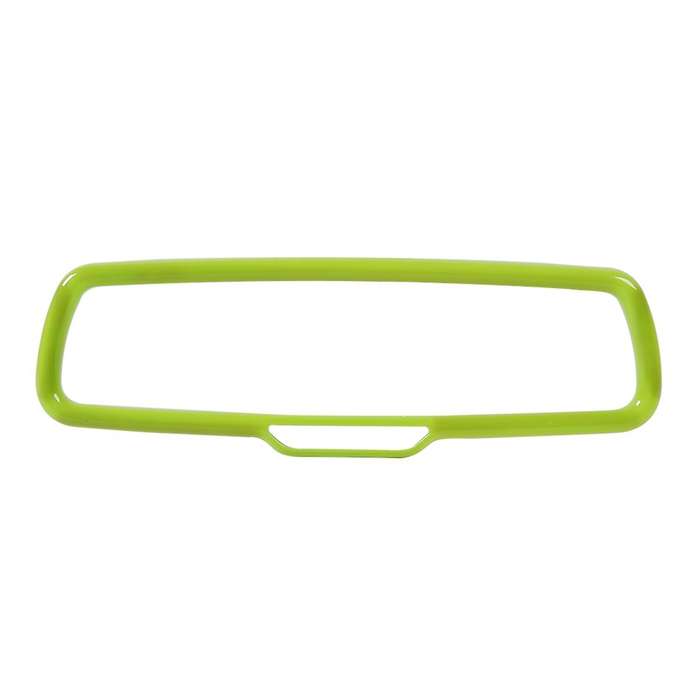 Car Inner Rear View Mirror Cover Abs for Dodge Challenger (green)