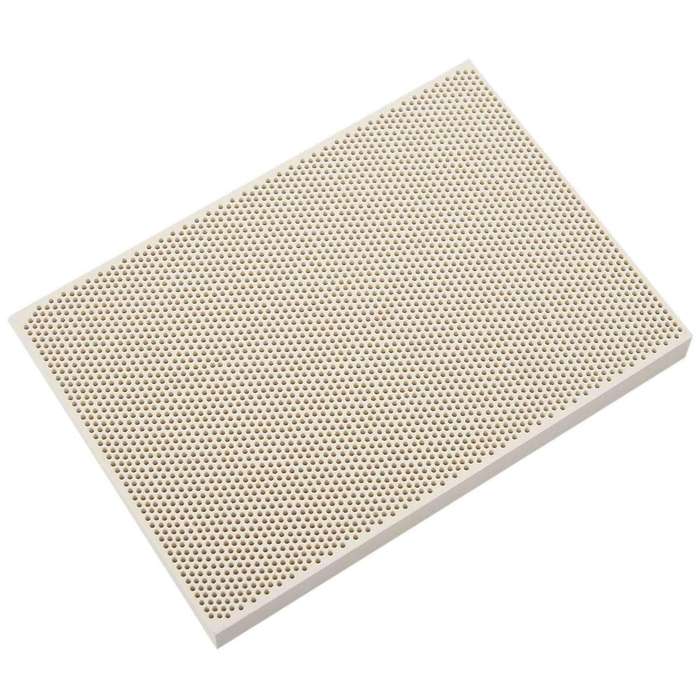2x Ceramic Honeycomb Soldering Board Heating for Gas Stove Head