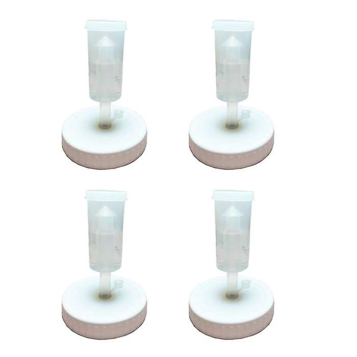 4pc Mouth Mason Jars Lids Fermenting Lids with Airlocks Fermentation