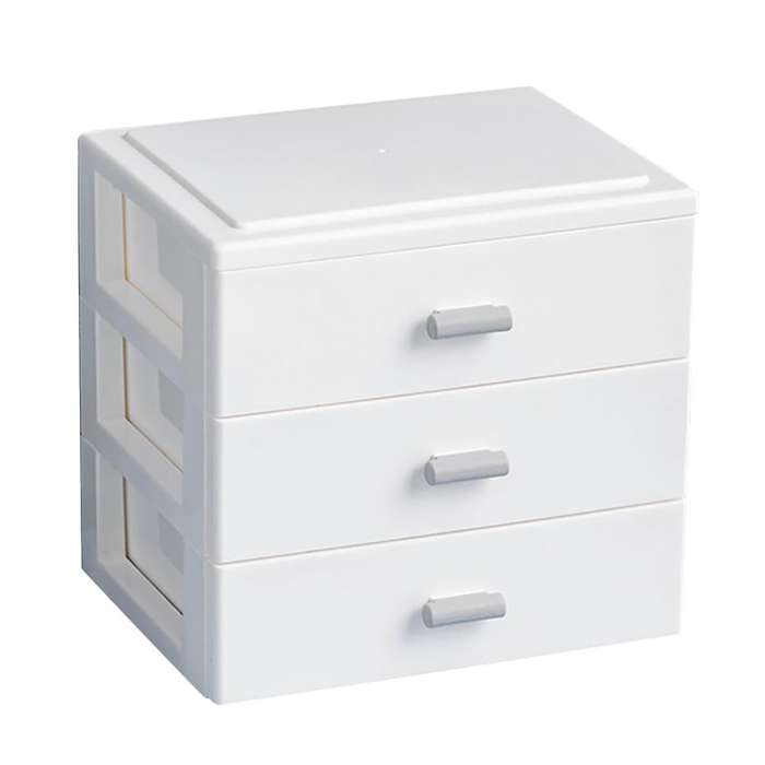 Desktop Storage Box Pencil Desk Organizer Jewelry Stationery Box M