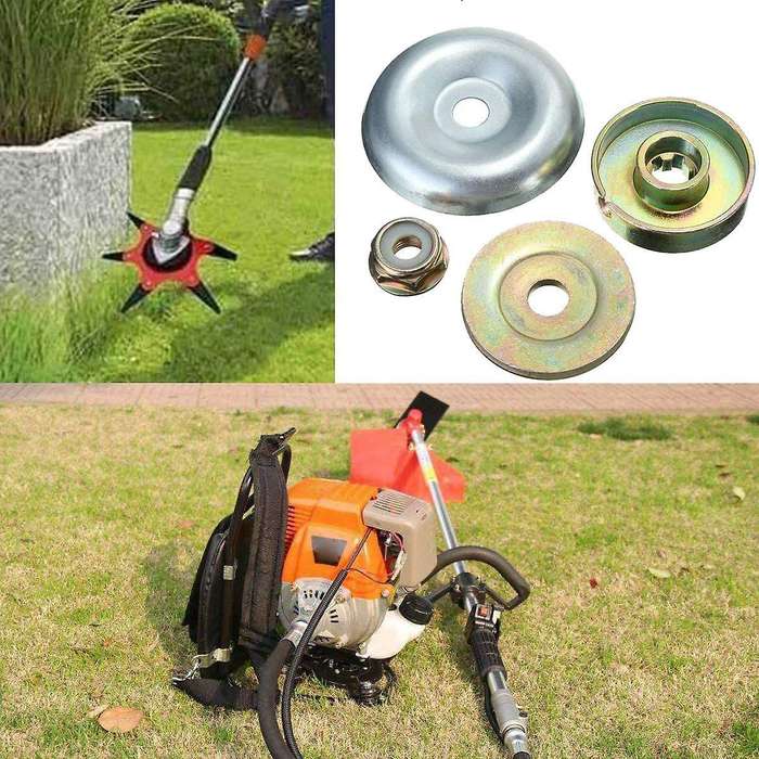 8 Pcs Lawnmower Gearbox Universal with 5 Pcs Thread for Brush Cutter