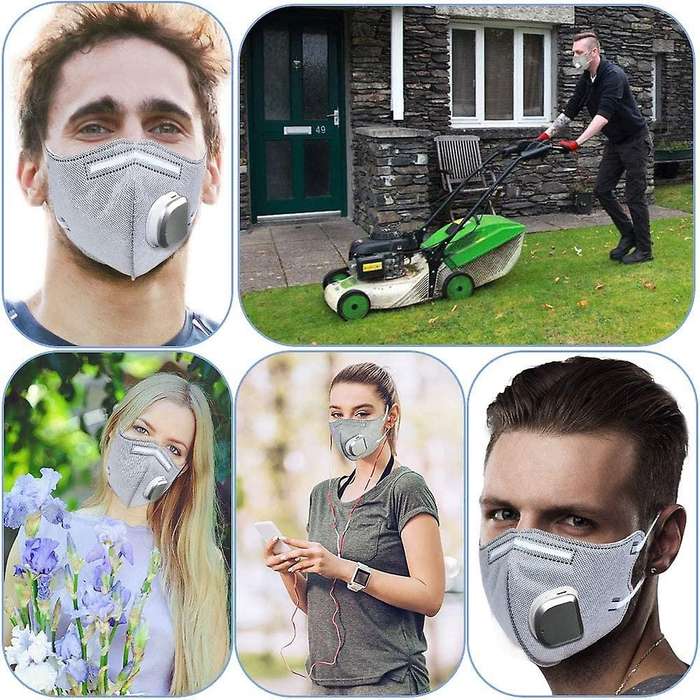 Electric Face Fan for Air Purifying, Sports Mini Battery Powered Fan