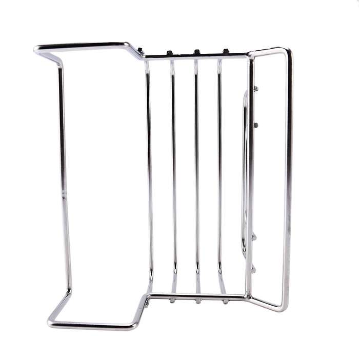 Stainless Steel Hanging Sponge Towel Rack Sink Drainer Basket Storage