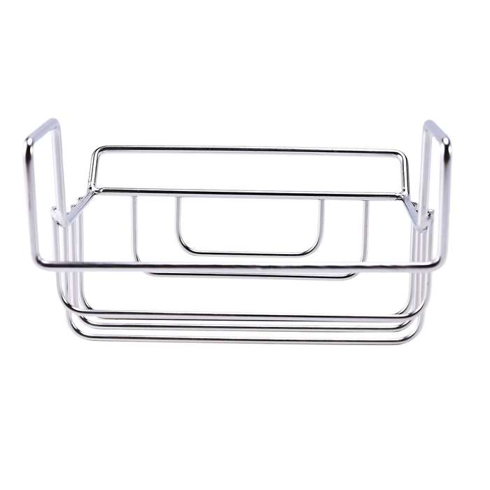 Stainless Steel Hanging Sponge Towel Rack Sink Drainer Basket Storage