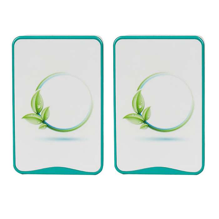 2 Pcs Household Deodorizing Second-hand Smoke Air Purifier Eu Plug