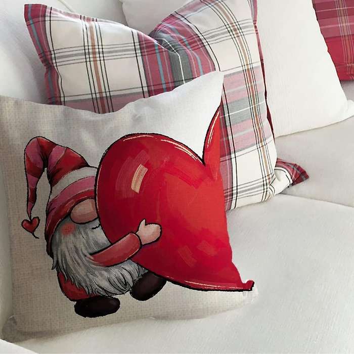 Valentine's Day Pillow Case Valentine's Day Decoration Family Love