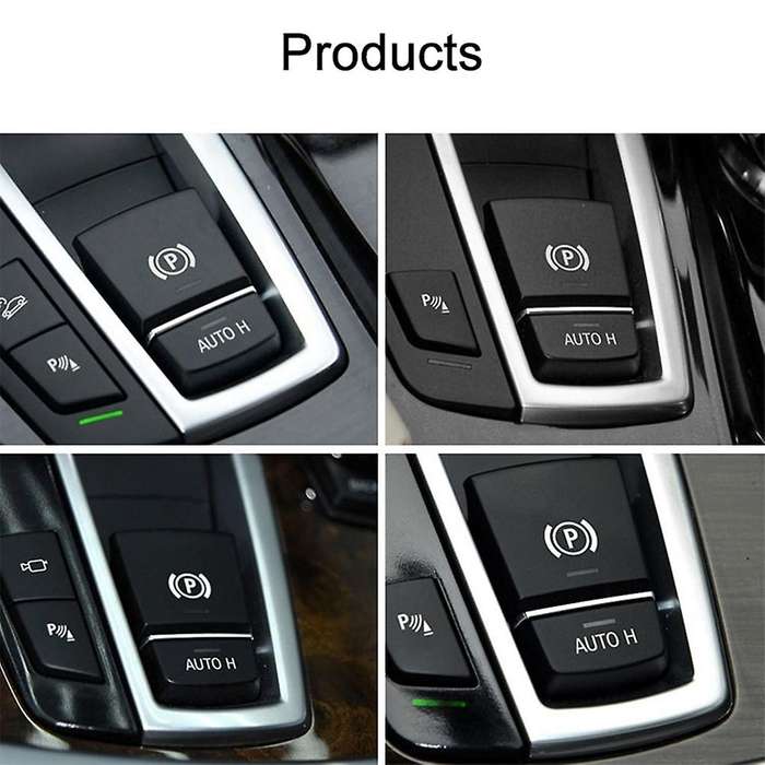 Car Handbrake Parking Brake P Button Switch Cover For-bmw 5 6 7 New