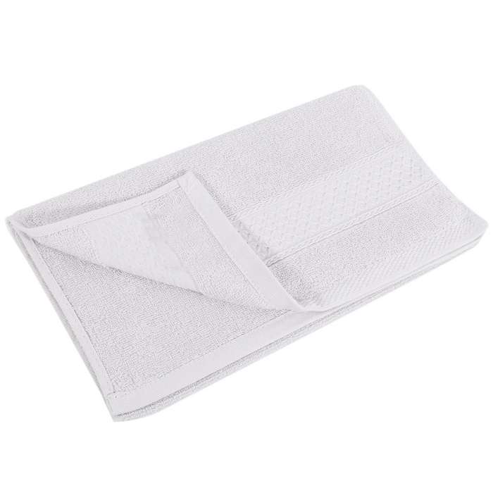 Classic Pleasant Home Bath Towels Set - Combed Cotton Gray
