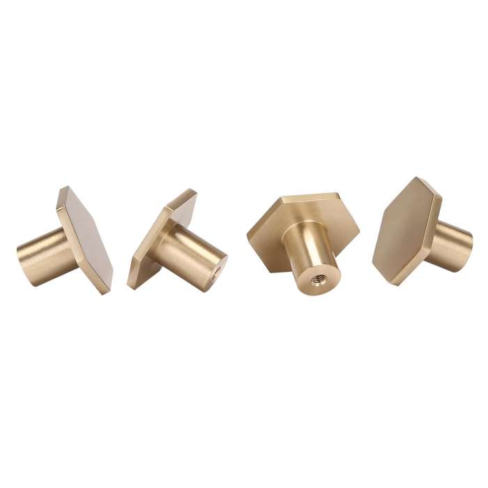 4pcs Modern Wall Hooks Brass for Coats, Jackets, Hats, Scarves, Bags