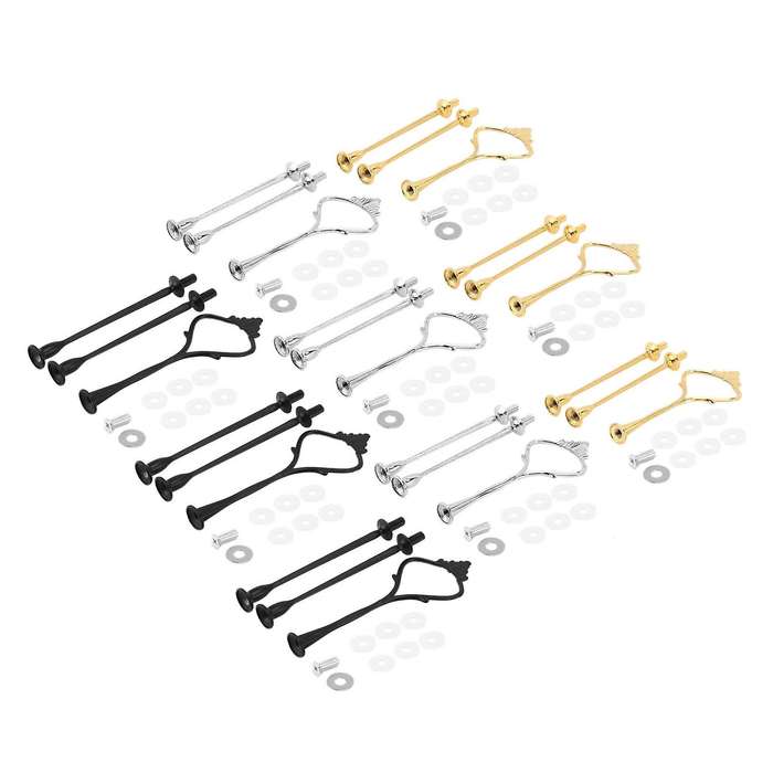 6 Set Tray Hardware for Cake Stand 3 Tier Cake Stand Fitting(3 Color)