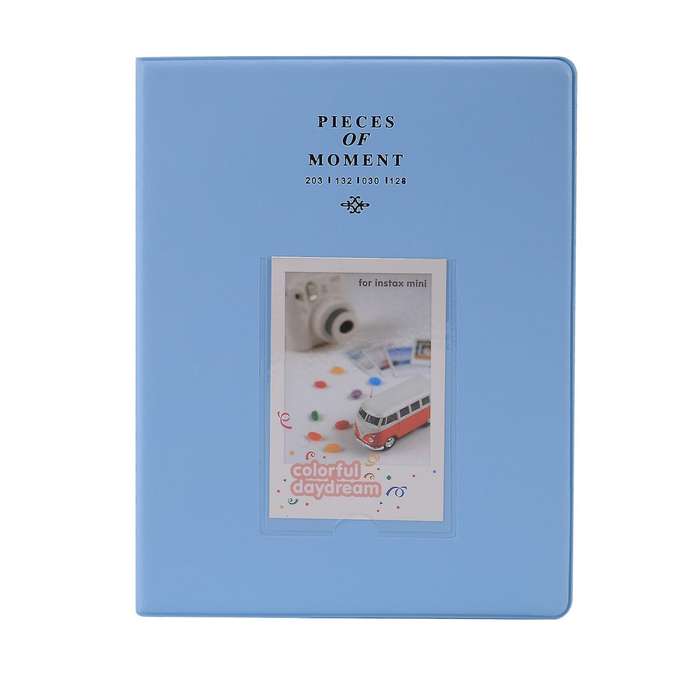 128 Pockets Photo Album for Mini Fuji Instax 70,z2300(blue)