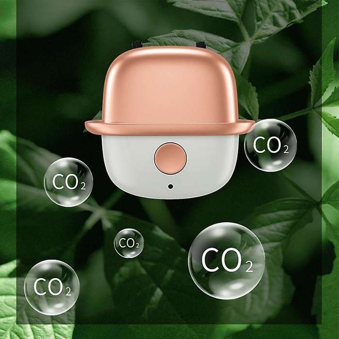 Personal Wearable Air Purifier Necklace 50 Million Portable Red