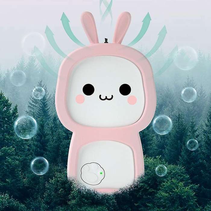 Wearable Mini Negative Ion Air Purifier with 600 Mah Battery(pink)