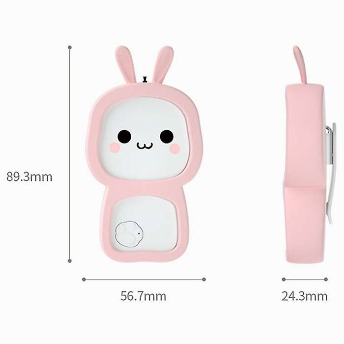 Wearable Mini Negative Ion Air Purifier with 600 Mah Battery(pink)
