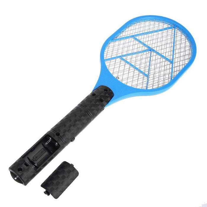 2x Batteries Electric Mosquito Swatter Anti Mosquito Fly Repellent
