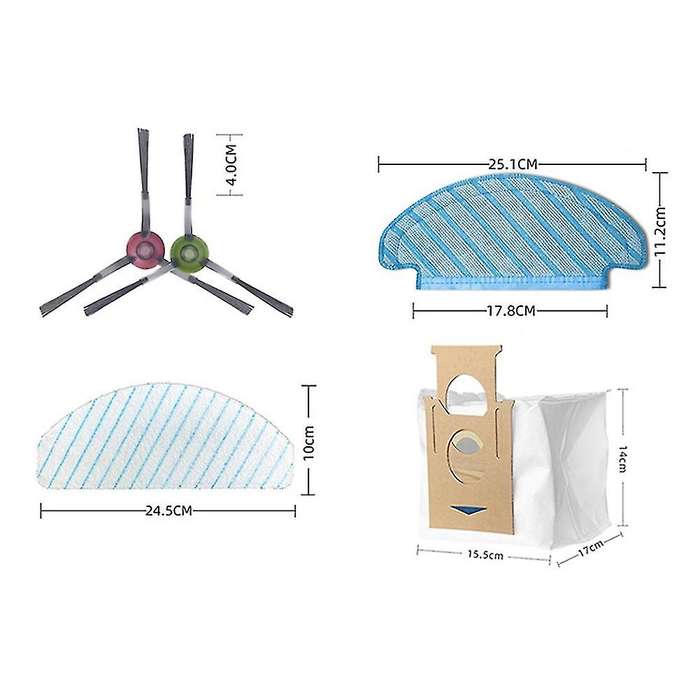 For Ecovacs Ozmo T8/aivi/max N8pro/t9 /t9 Dust Bag Mop Cloth Dust Bag