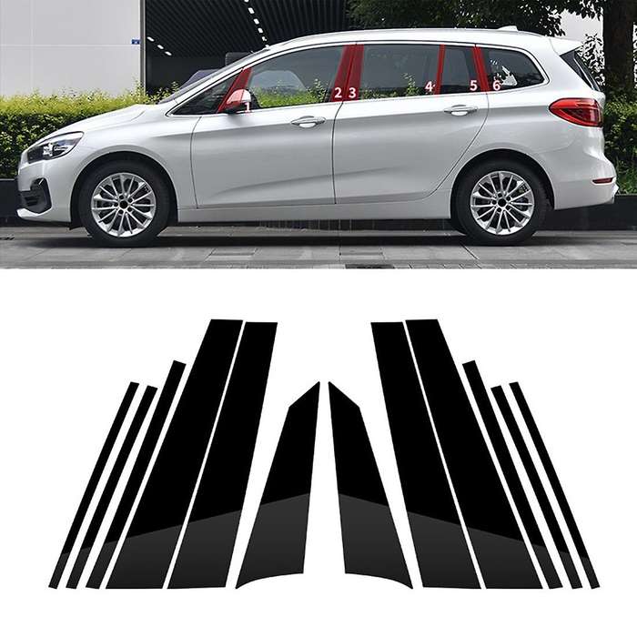 For Bmw- 2 Series Gran Tourer F46 Car Window Abc Pillar Posts Cover