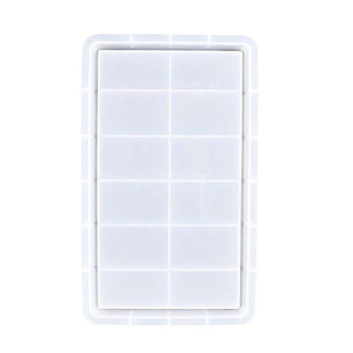 Rectangle Tray Epoxy Resin Mold Fruit Plate Board Tea Cup(m)