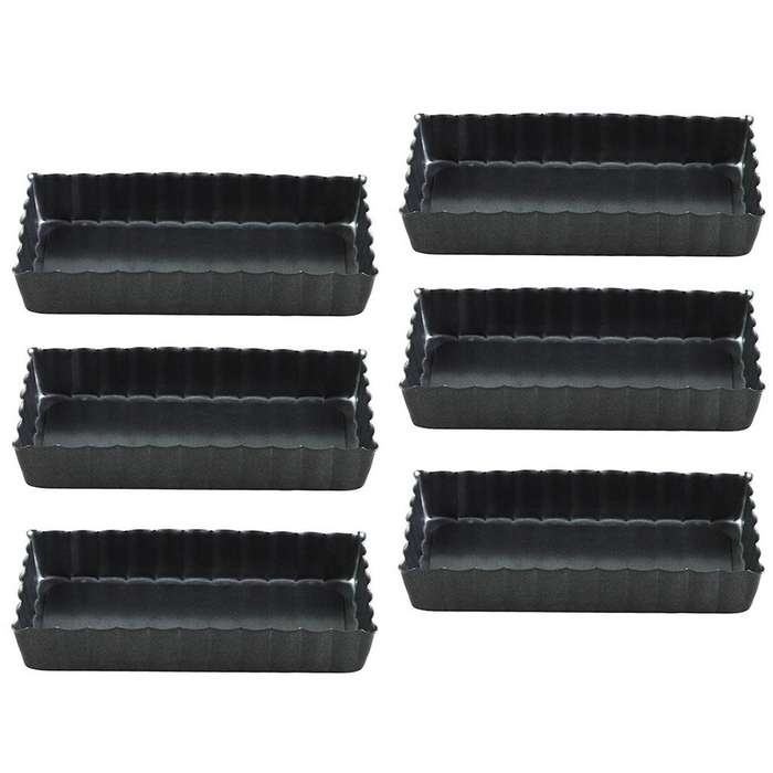 Pie Muffin Cupcake Pans Non-stick Tart Quiche Pan Square Bakeware