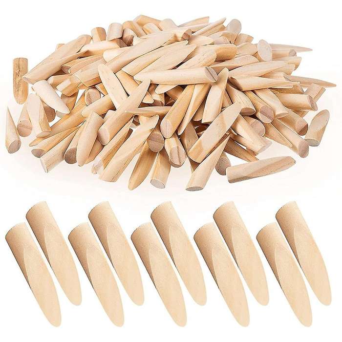 Solid Wood Pocket Hole Plugs Wood Pine for Pocket Hole Jig