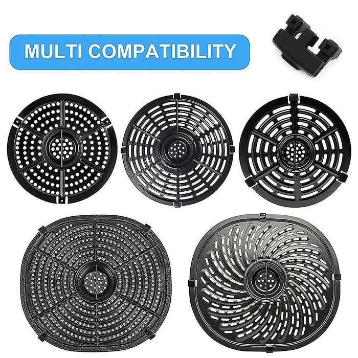 6pcs Rubber Bumpers for Instant Vortex Cosori Air Fryer,anti-scratch