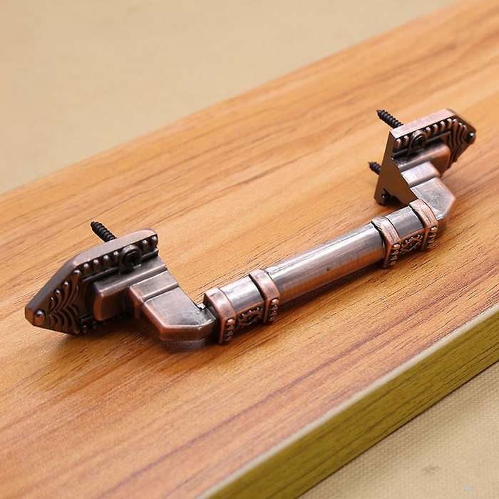 4 Pcs Antique Handles with Screws Kitchen Cabinet Handles Pulls