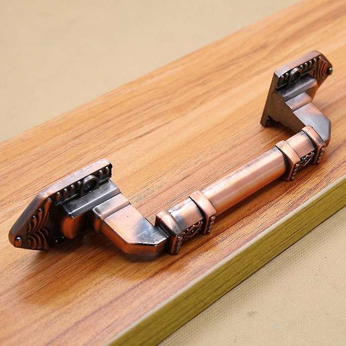 4 Pcs Antique Handles with Screws Kitchen Cabinet Handles Pulls
