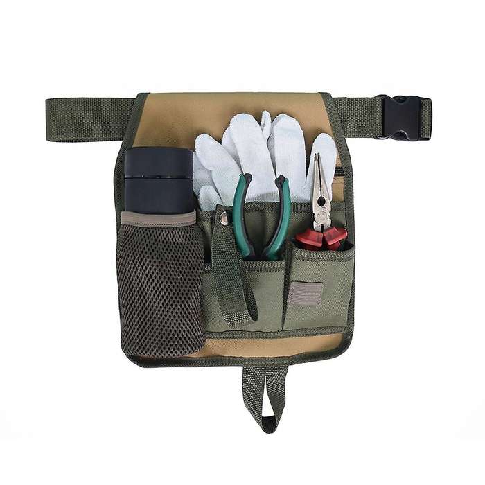 Convenient Garden Tool Bag Belt-neutral Practical Apron with Pocket
