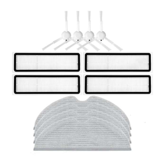 Side Brush Mop Rag Hepa Filter Replacement for Xiaomi Dreame