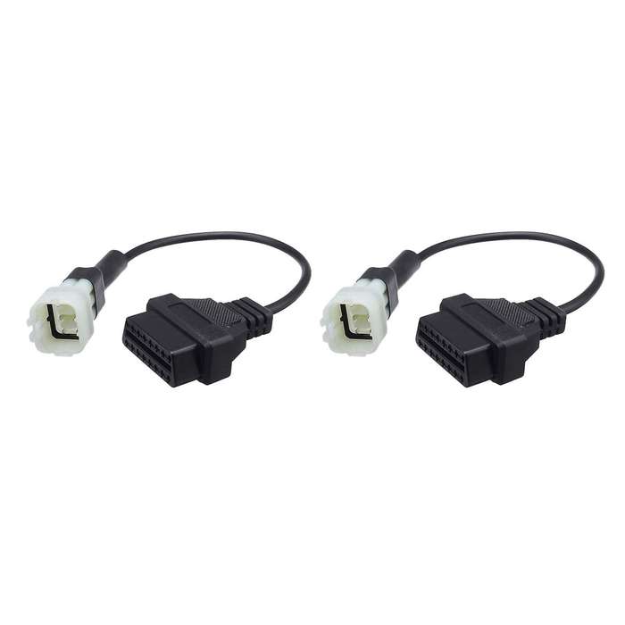 6 Pin to Obd 16 Pin Adapter for Ktm Duke Rc 2011 - 2017 Motorcycles
