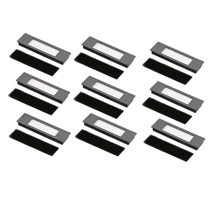 9pcs Filter Sets Replacement for Ecovacs Deebot Hepa Filter Cotton
