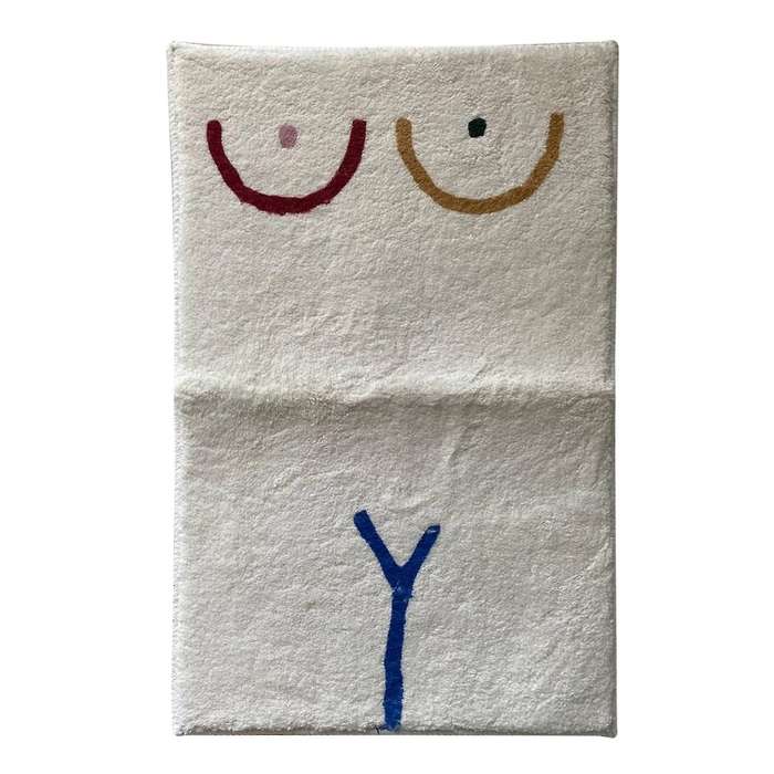 Carpets Rugs for Home Floor Stair Sexy Body Pattern Non-slip Mat (c)