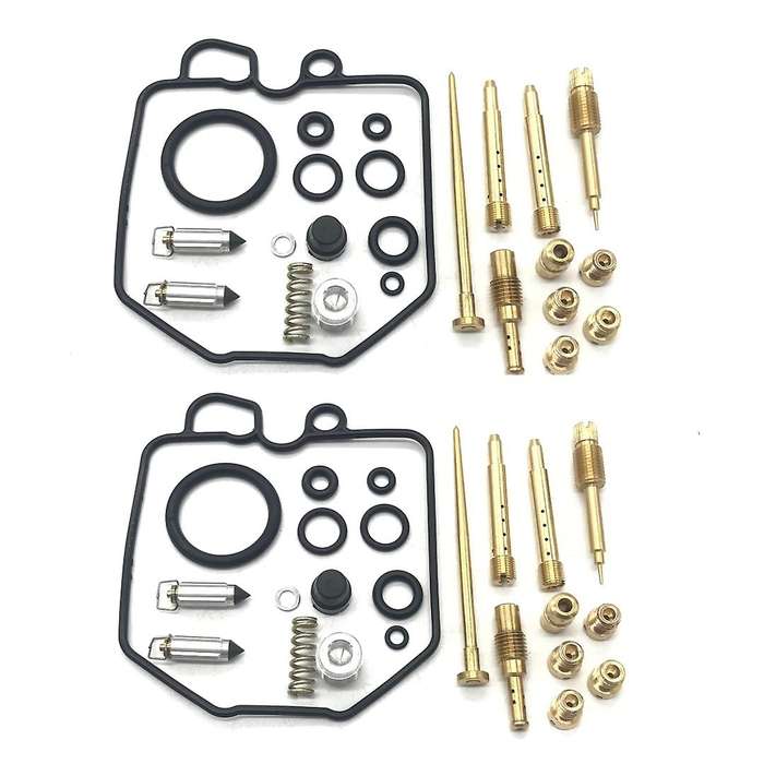 For Honda Hawk 400 Cb400t Cb400 N 80-81 Carburetor Repair Kit 2 Sets